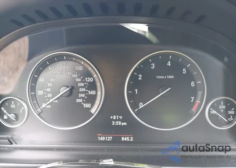 2012 BMW 535I xDrive from USA, damaged, VIN WBAFU7C56CDU61714